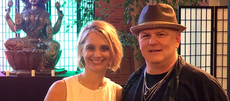 Sherianna Boyle and DJ Mantra